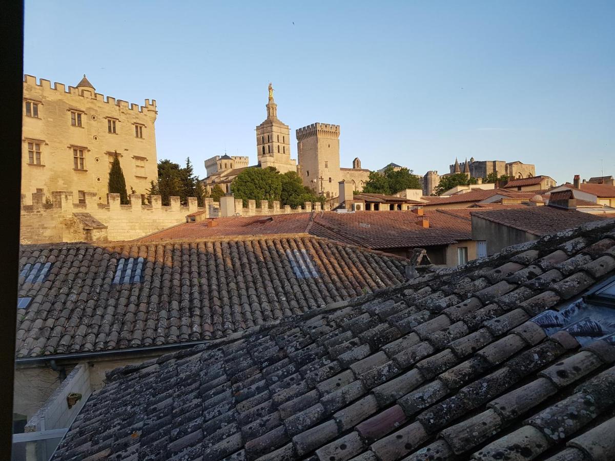 Апартаменты Magnifique Duplex Vue Palais Des Papes Pres De Pont D'Авиньон Экстерьер фото